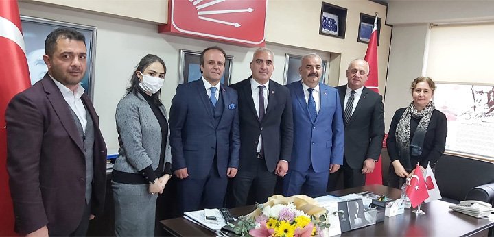TİNEMOD Yönetim kurulu, CHP İl Başkanını ziyaret etti.