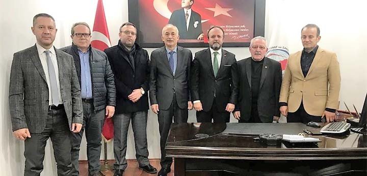 MHP Trabzon İl Başkanı Sy. Bekir Sıtkı TARIM ve Yönetim Kurulu odamızı ziyaret etti.
