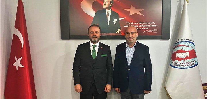 DEVA Partisi Ortahisar İlçe Başkanı Sn.Yaşar Önder ve Yönetim Kurulu Ziyarette Bulundu
