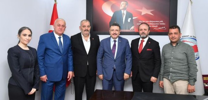 Trabzon Ortahisar Belediye Başkanı Sn. Ahmet Metin GENÇ Odamızı Ziyaret Etti